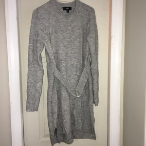 Gray Sweater Dress